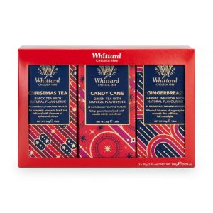 Whittard of Chelsea Holiday Teas Giftset 3x25 Individually Wrapped Teabags