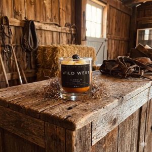 Wild West Candle