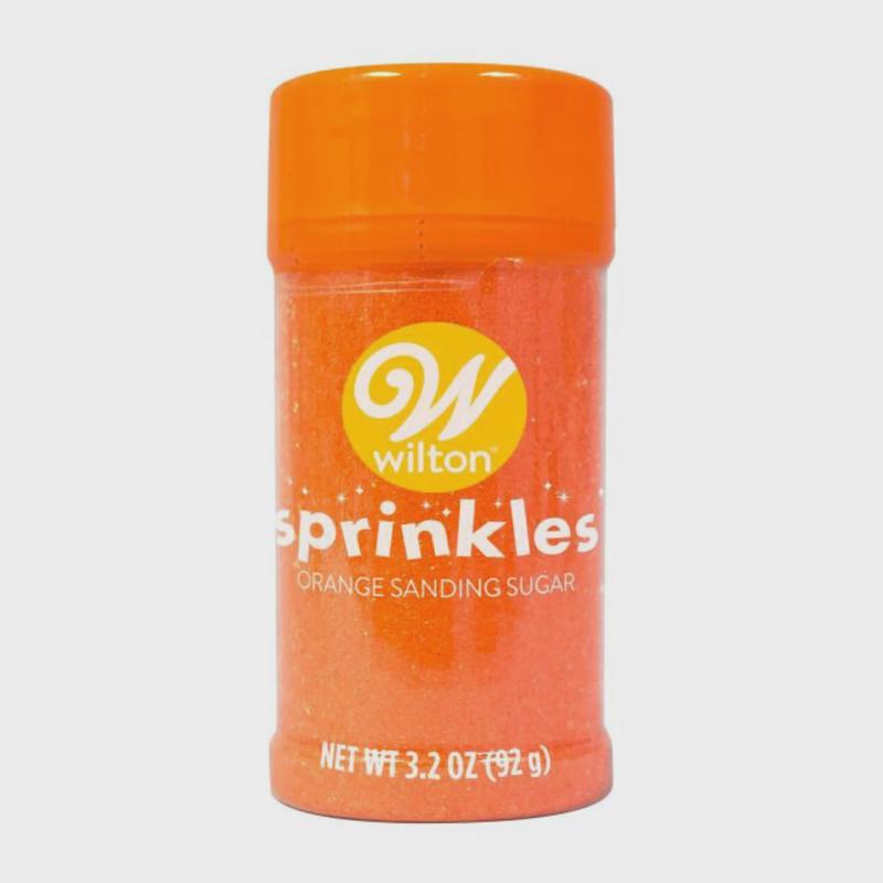 Wilton Orange Sanding Sugar, 3.2oz
