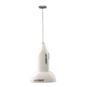 Aerolatte Milk Frother with Stand, Ivory