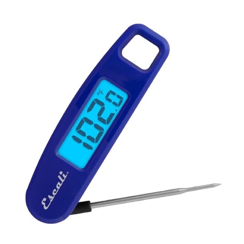 Blue Compact Folding Digital Thermometer