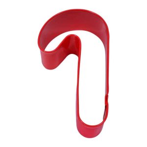 Candy Cane Cookie Cutter (Red, 3.5)