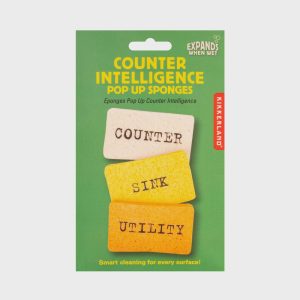 Counter Intelligence Pop-up Sponges