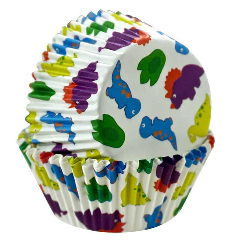 Dinosaur Cupcake Liners, Pack of 50