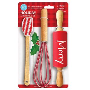 Holiday Mini Baking Set, 3-Pieces