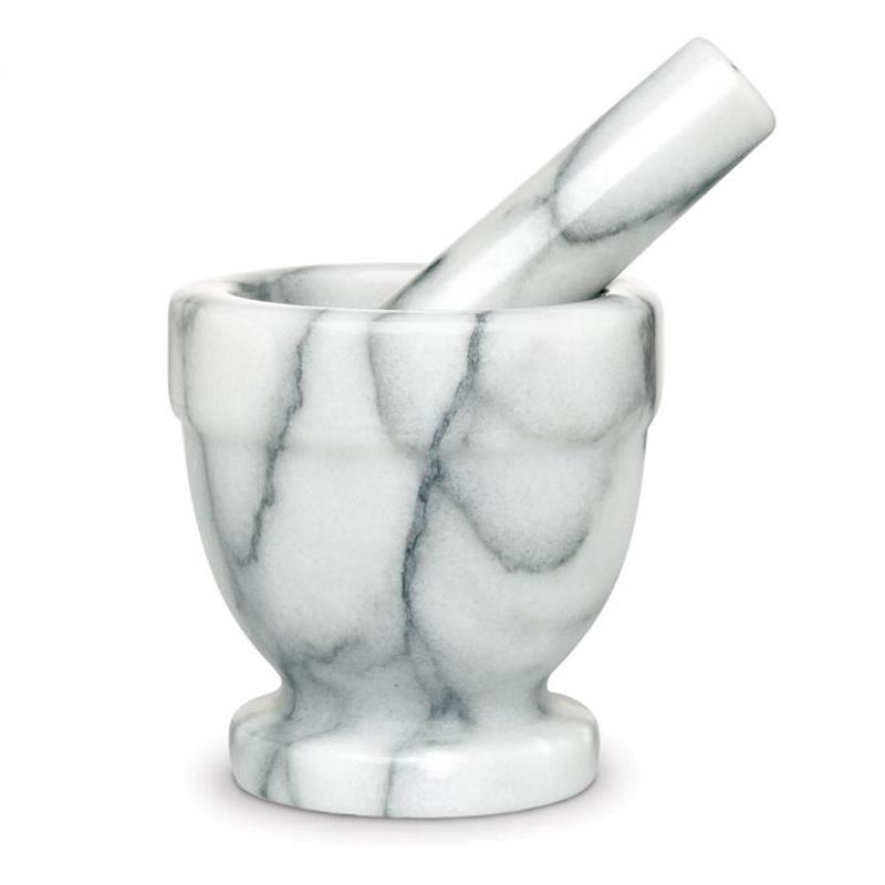 Mortar & Pestle - White Marble