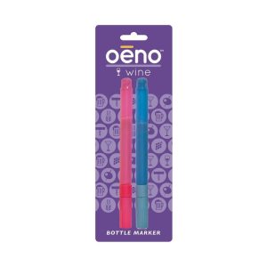 Neon Wine Glass Pens, 2-Pack