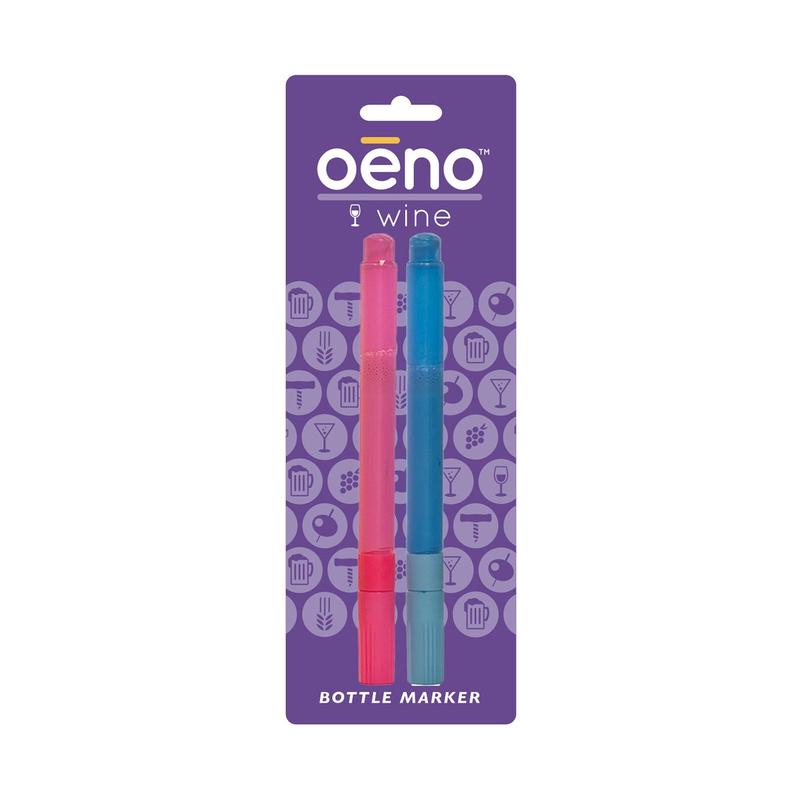 Neon Wine Glass Pens, 2-Pack