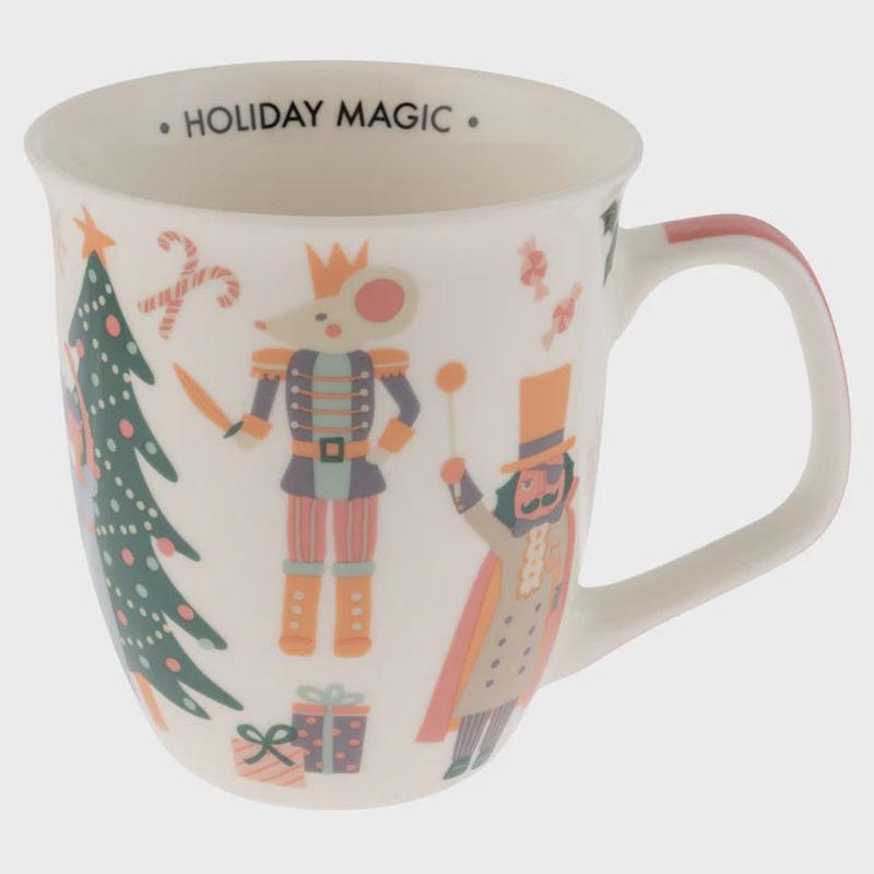 Nutcracker Shelly Holiday Mug