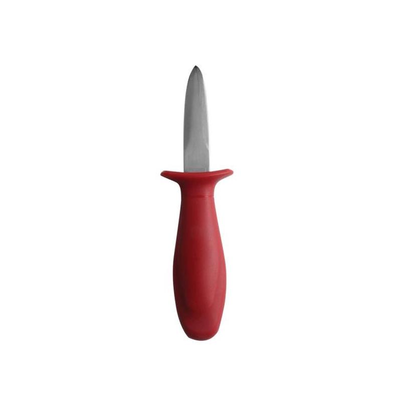 Red Handled Oyster Knife