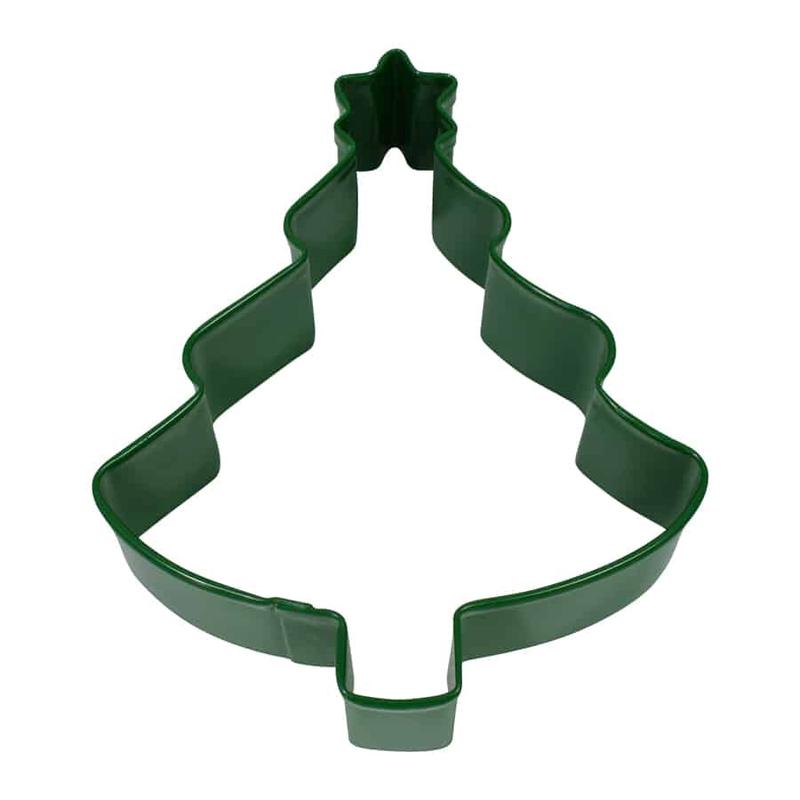 Tree w/Star Cookie Cutter (Green, 4)
