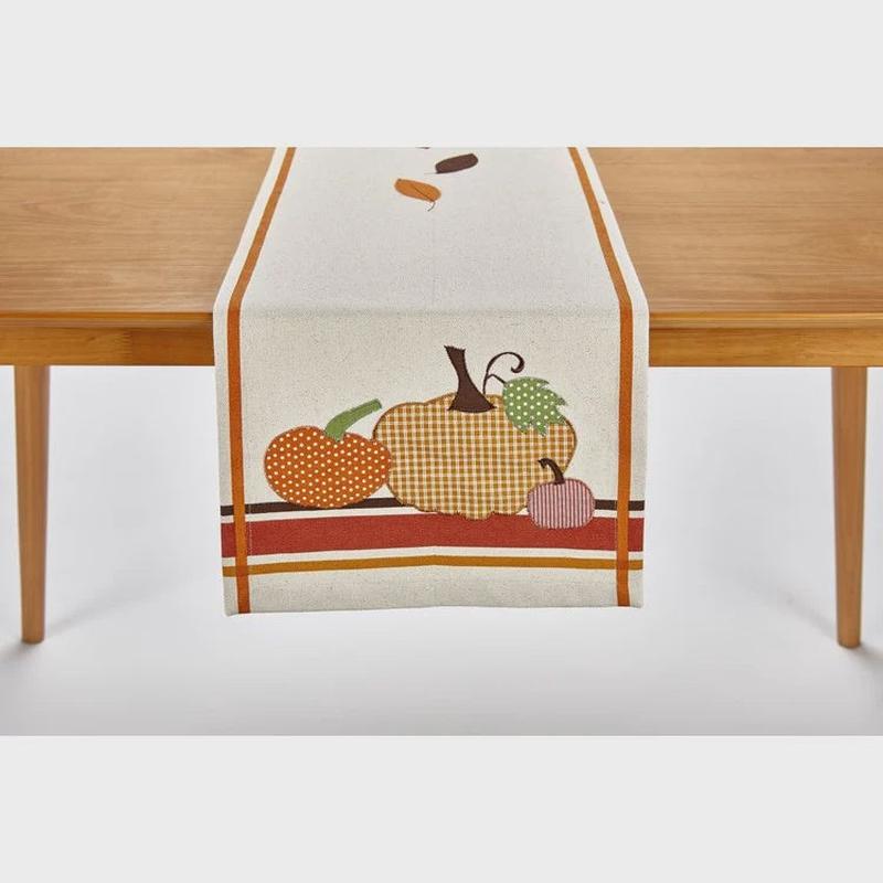 Applique Pumpkin Table Runner
