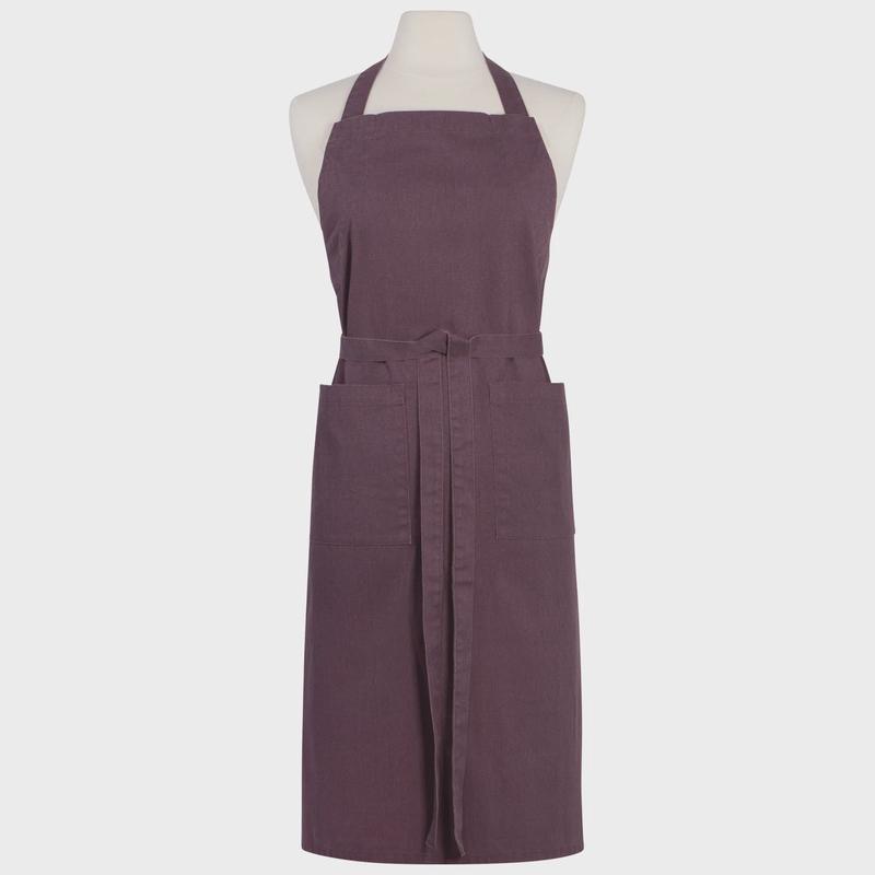 Ash Plum Stonewash Apron
