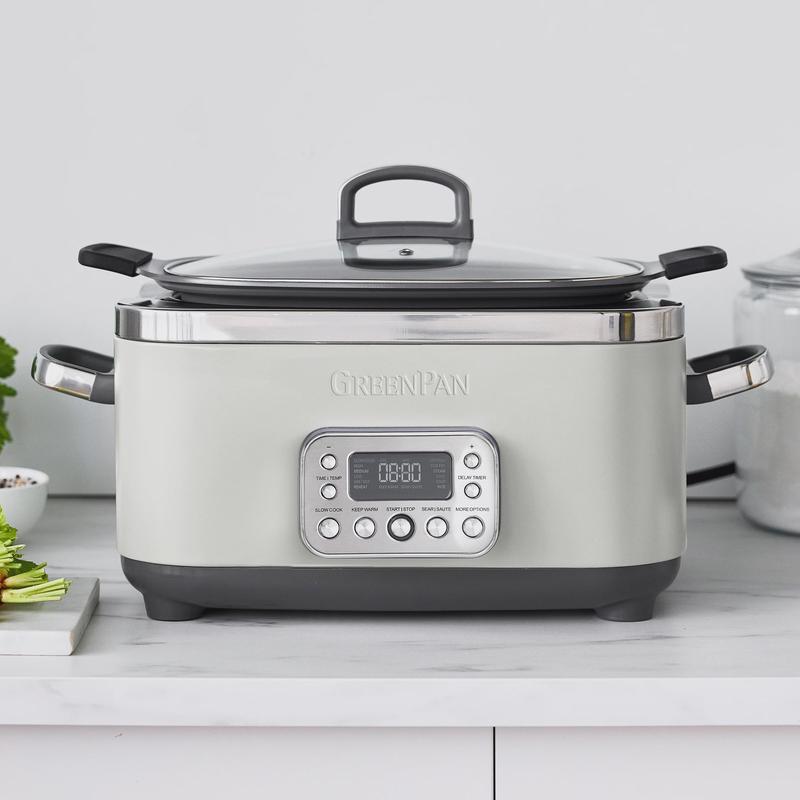 Elite 14-in-1 6-Quart Slow Cooker | Cloud Cream
