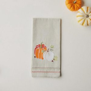 Fall Pumpkins Dishtowel