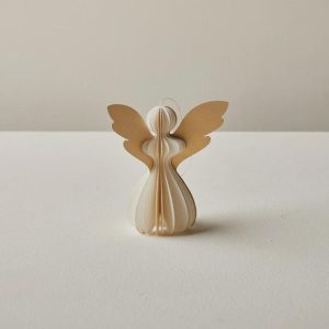 Gold Accordion Angel