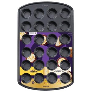 Gold Non-Stick Muffin Pan, 24 Cavity