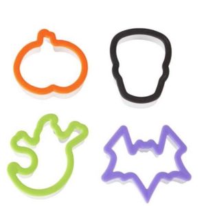 Halloween Grippy Cutters, 4 Style Options
