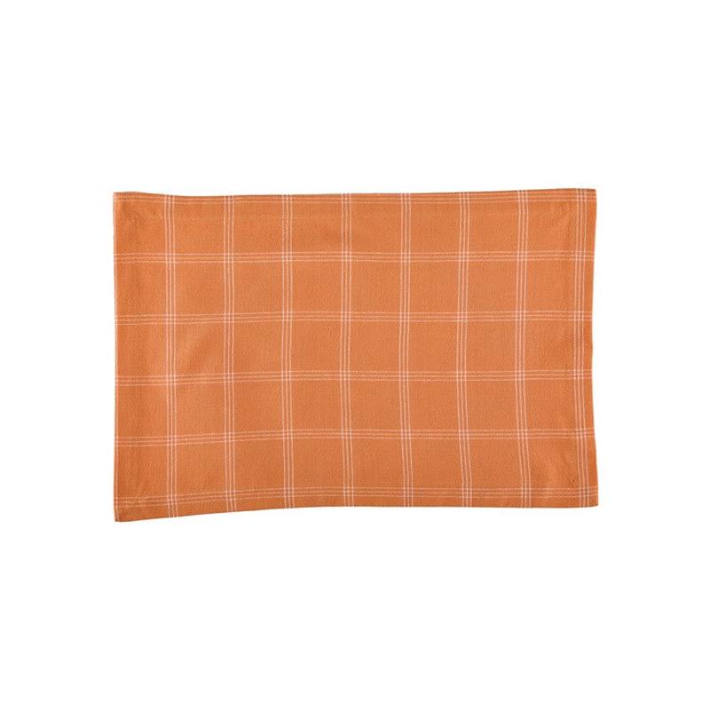 Hazel Pumpkin Grid Placemat