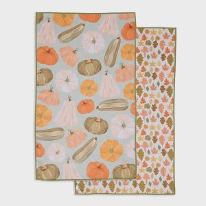 Heirloom Pumpkins Microfiber Dishtowel