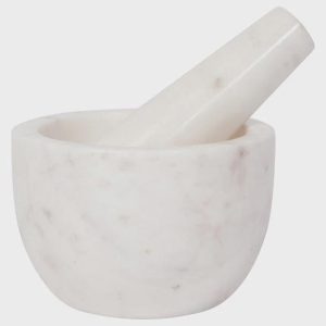 Mortar and Pestle | White Marble