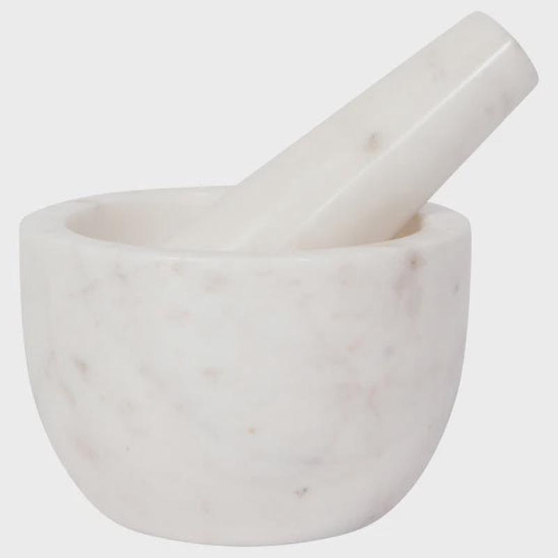 Mortar and Pestle | White Marble