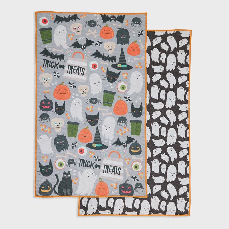 Ooky Spooky Microfiber Dishtowel