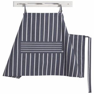 Oversized Apron | Butcher Stripe