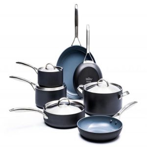 Paris Pro Ceramic Non-Stick 11-Piece Cookware Set