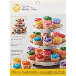 Silver Treat Stand, 3 Tiers