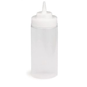 Widemouth Squeeze Bottle, Clear With Wide TipTop | 16 Oz