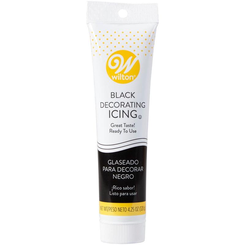 Wilton Black Ready-to-Use Icing Tube, 4.25 oz.