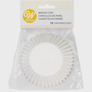 Wilton Jumbo White Cupcake Liners, 75-Count