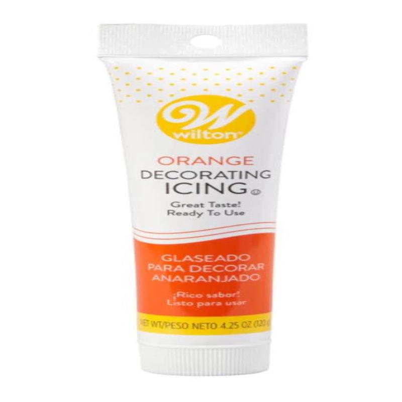Wilton Orange Ready-to-Use Icing Tube, 4.25 oz