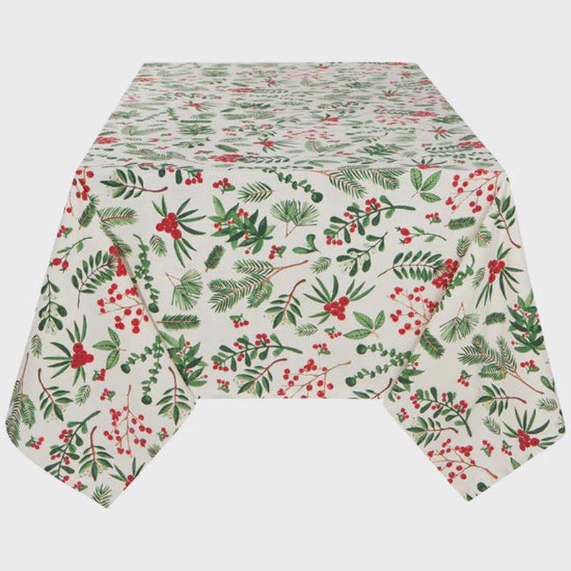 Winterberry Printed Tablecloth | 60x120
