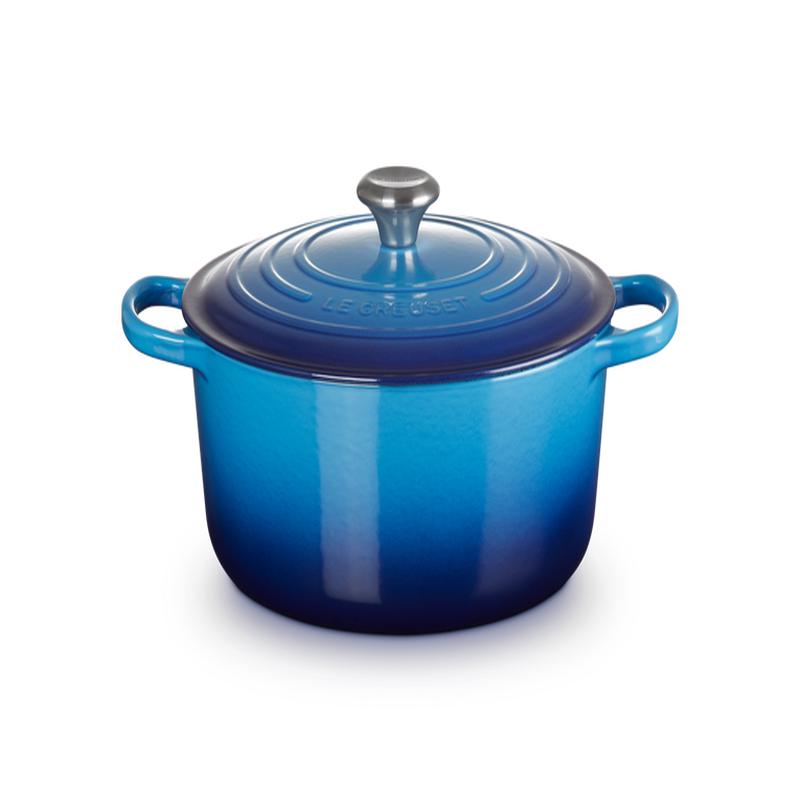 28cm Cast Iron Dutch Oven | Azure Blue