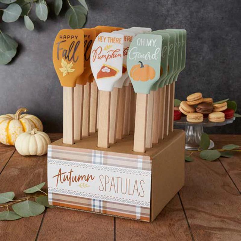 Autumn Baking Spatulas, Assorted Styles
