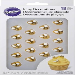 Bumble Bee Edible Icing Decorations