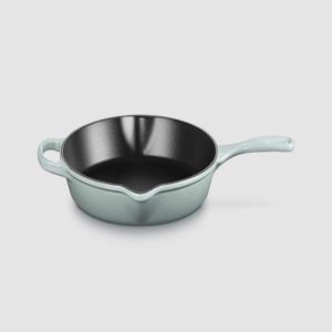 Cast Iron Deep Skillet, 26cm, Sea Salt