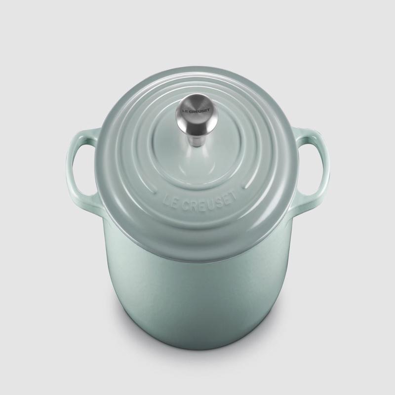 Cast Iron Round Dutch Oven, 26cm, Sea Salt