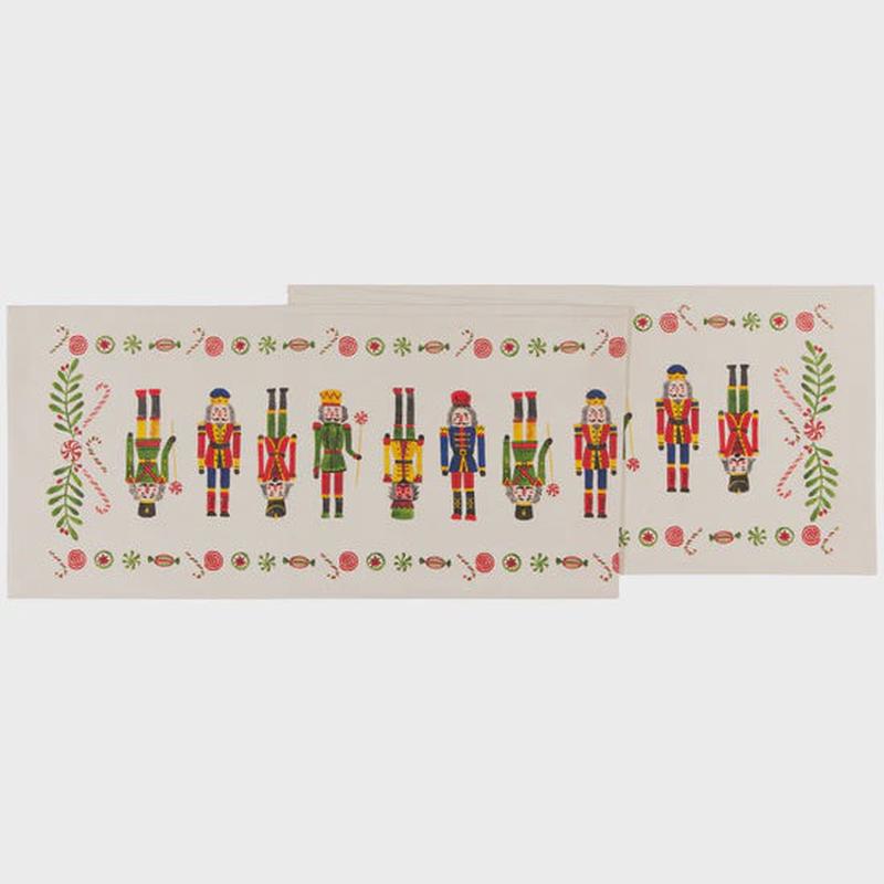 Christmas Nutcracker Printed Table Runner