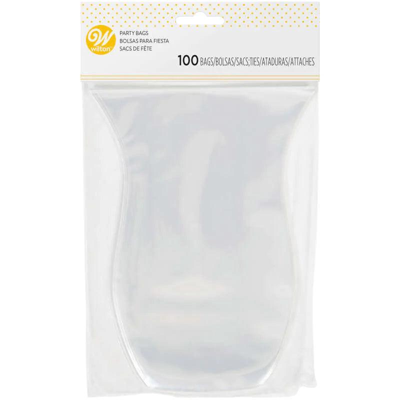 Clear Shaped Treat Bags | 100-Count