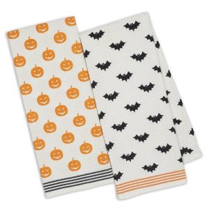 Halloween Waffle Dishtowels