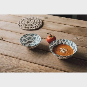 Imperial Fern Stamped Bowl Small | 5.5 inch