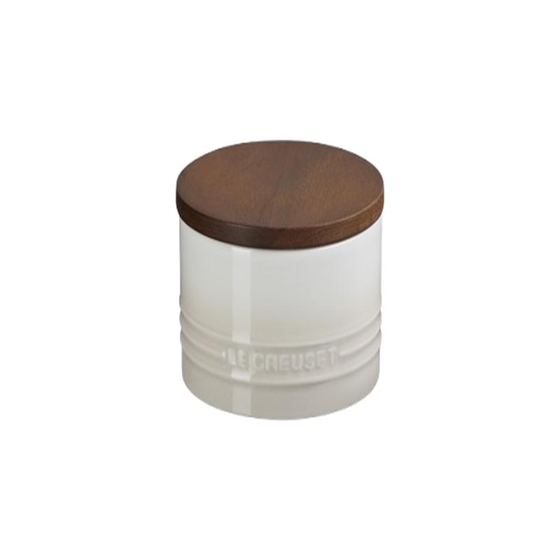 Le Creuset Ceramic Storage Jar, 0.47L, Meringue