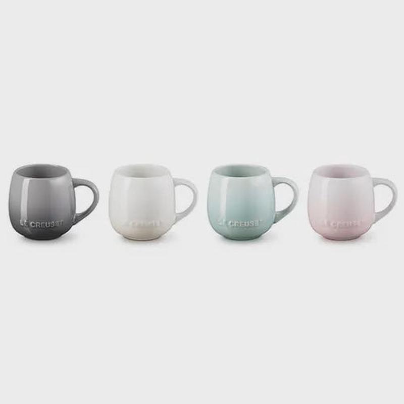 Le Creuset Stoneware Sphere Mugs // Set of 4