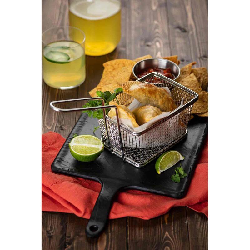 Medium Rectangular Wire Serving Basket