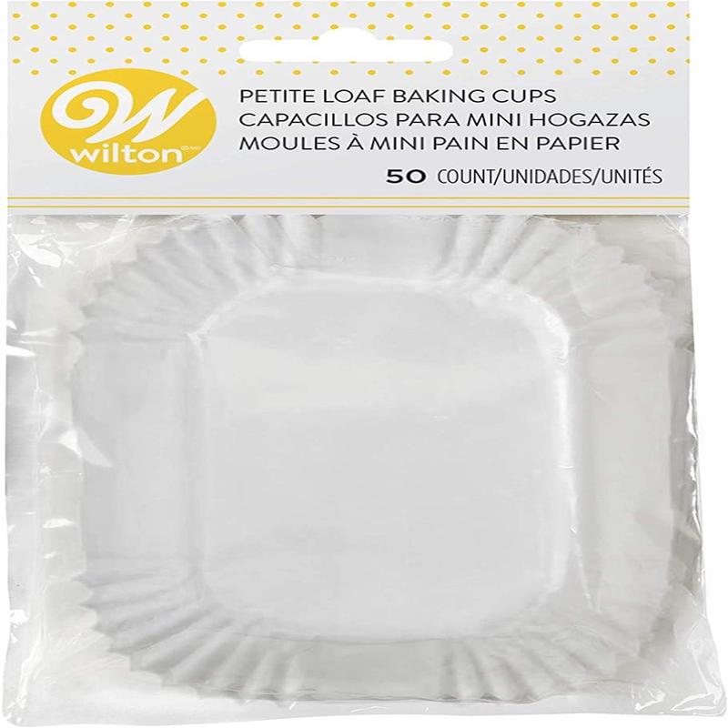 Mini Loaf Pan Liners, 50-Count