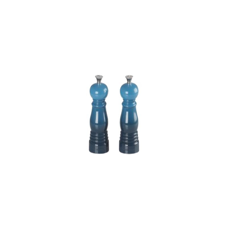 Mini Salt & Pepper Mill Set, Deep Teal