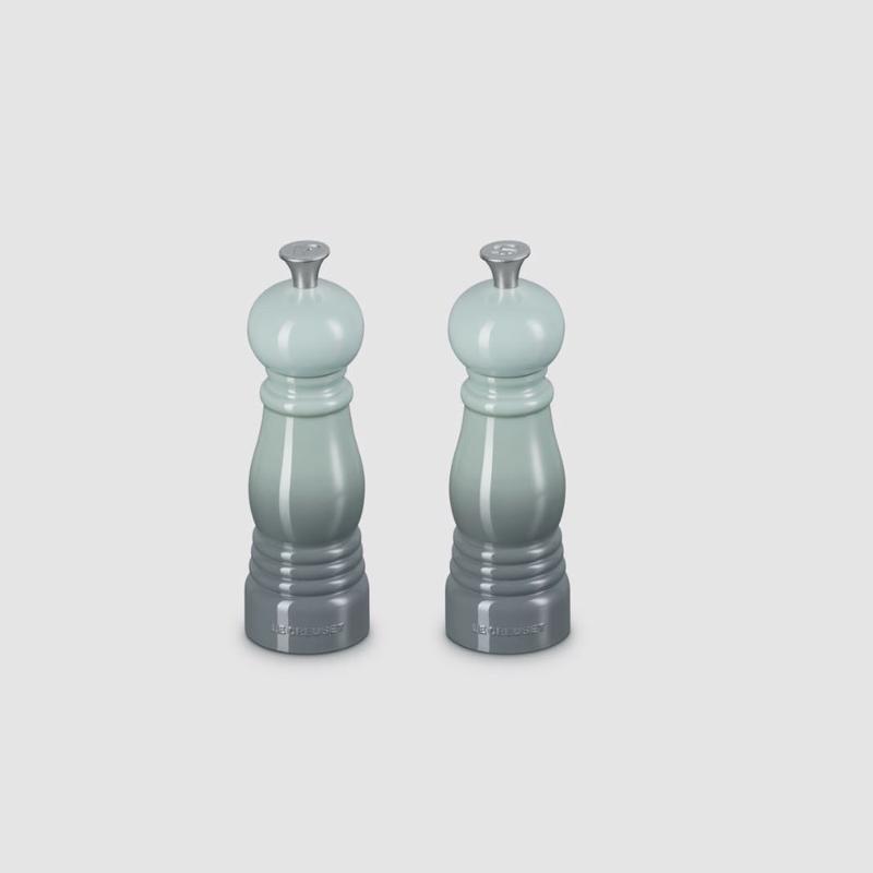 Mini Salt & Pepper Mill Set, Sea Salt